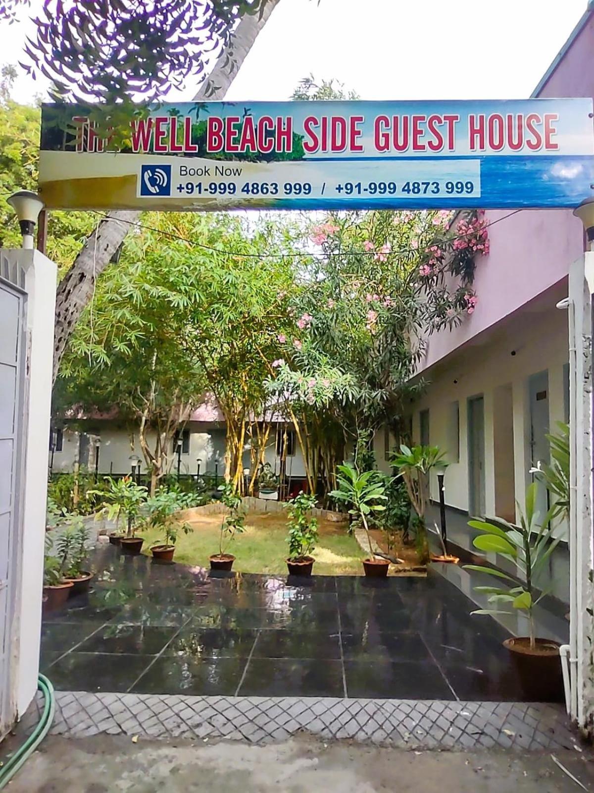 The Well Beach Side Guest House Auroville Exterior foto